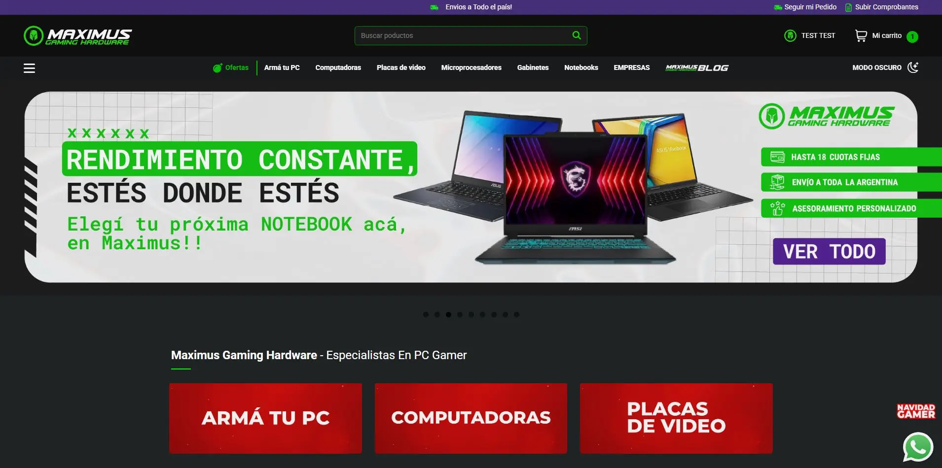 1Bit Tiendas Online - Maximus